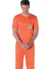 Mens Orange Prisoner Costumes